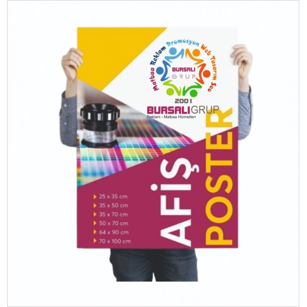 35x50 AFİŞ BASKI