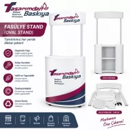 Bursa Fasülye Stand | Oval Tanıtım ve Promosyon Standı